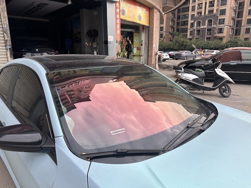 Latest company case about Chamelon-75R Car Film Effect