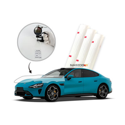 Anti Scratch 6.5MIL TPU Gloss Paint Protection Film Self Healing Without Heat