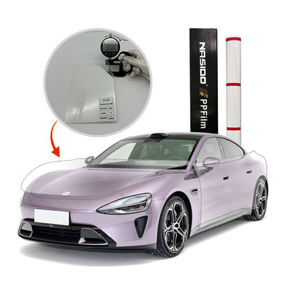 UV Proof TPU PPF Film 8.5mil High Accuracy Transparent Car Film Decoration S85
