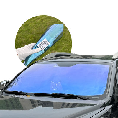 Nasido IRR99% Blue Chameleon Window Tint 2 mil Thickness Explosion Proof Anti UV