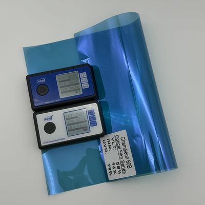 Chameleon Window Film with 60% VLT 98% IRR and 99% UVR for Car Glass Energy Efficiency and High Security