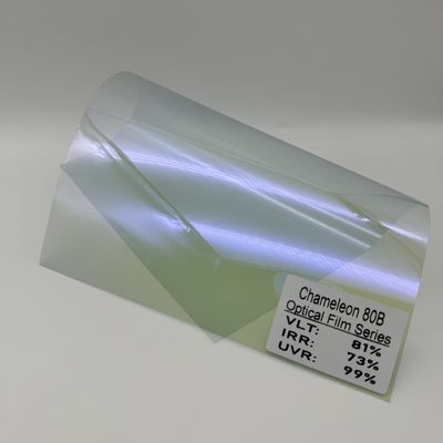 High Transmittance 99%UVR Chameleon Window Film PET Material High Precision