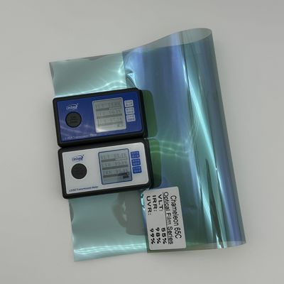 Anti Uv Chameleon Window Tint 65C Car Window Solar Film 55%VLT Color Shifting