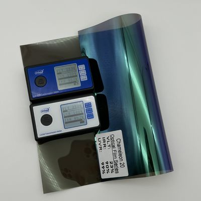 23% VLT Chameleon Window Film with High Heat Insulation and 1.52*30m/roll Size for Car Glass Privacy Protection