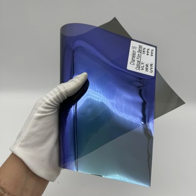 15% VLT Violet Blue Green High Clarity Chameleon Window Film for Car Glass UV and IR Rejection