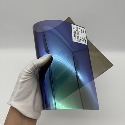 23% VLT Chameleon Window Film with High Heat Insulation and 1.52*30m/roll Size for Car Glass Privacy Protection