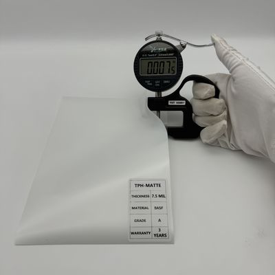 Nasido 7.5mil Matte No Yellowing TPU PPF Film for Car Paint Protection