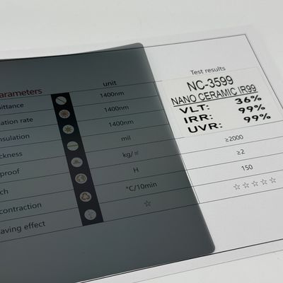 2mil Car Window Tint Roll Thermal Insulation Windshield Sun Protection Film NC-3599