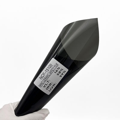 Nano Ceramic Safety Film with 16% VLT 98% IRR and 99% UVR for Car Window Solar Protection