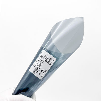 3mil Thickness 61% VLT 99% IRR Nano Ceramic Safety Film for Car Window Solar Insulation