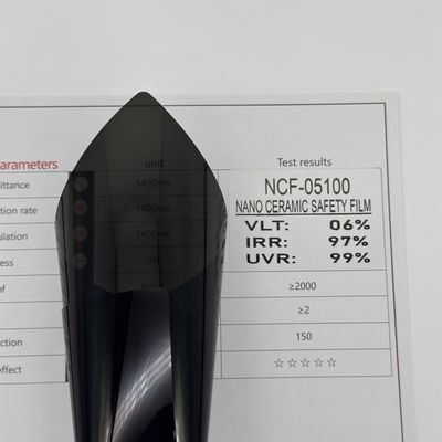3mil Thickness Nano Ceramic Safety Film with 16% VLT and 7 Year Warranty for Car Window Solar Film