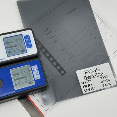 UV Rejection 1 Ply Window Tint Anti Glare Customizable Infrared Proof