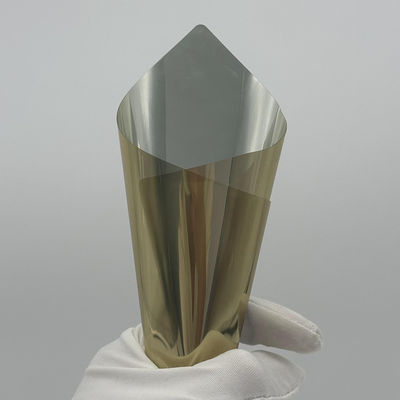 Gold Silver High Gloss Building Window Film with 2 mil Thickness 16.8% VLT and 89% IRR for Heat Insulation