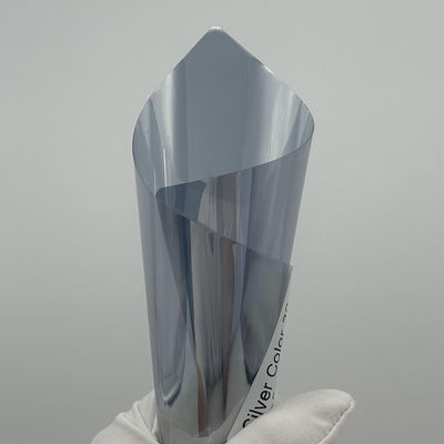 NASIDO Silver 30 Decorative Building Window Film Dirt Resistant Customizable