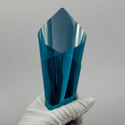 2 Mil Thickness Light Blue Silver Building Window Film with 4 Year Warranty and 15.9% VLT