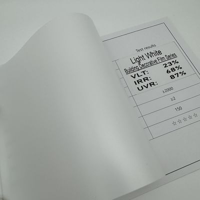 Light White Solar Control Window Film 2 mil 95.9% UVR