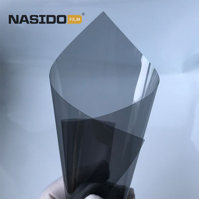 Electric Cars 1 Ply Window Tint Smoke Black Waterproof Automotive Window Tint