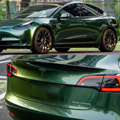 Color Changing PPF Film Dry Install Forest Green Scratch Resistance