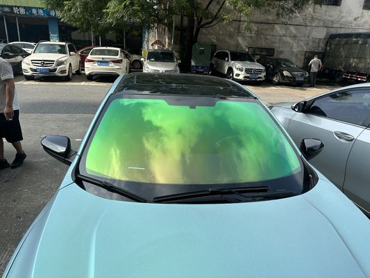 75%VLT Car Window Solar Film IR Rejection Custom 75 Chameleon Tint