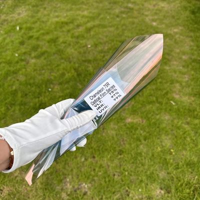 NASDIO Chameleon Window Film with 75% VLT 99% UV Proof and High Heat Insulation for Car Window Solar Film