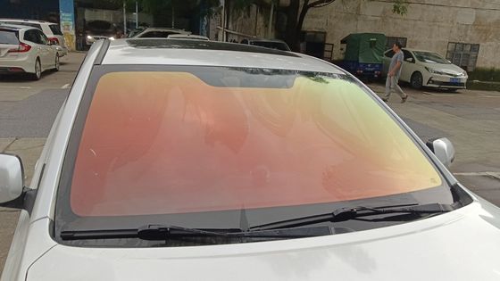 High Privacy Chameleon Window Film 75%VLT Heat Protection Chameleon Glass Tint