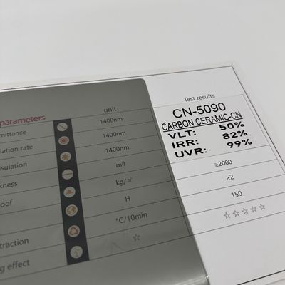 NASIDO CN-5090 Easy Cleaning Carbon Window Tint 2mil 50%VLT Carbon Tint Roll