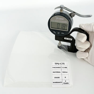 7.5mil Self Healing Anti-Yellowing TPU PPF Film for Car Paint Protection
