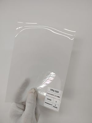 Anti Scratch 6.5MIL TPU-C65 Gloss Paint Protection Film Self Healing Without Heat