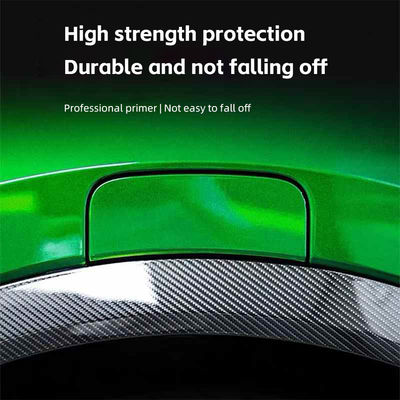 High Gloss Vinyl Car Wrap Roll 3D Carbon Fiber BLACK Self Adhesive Easy Maintenance