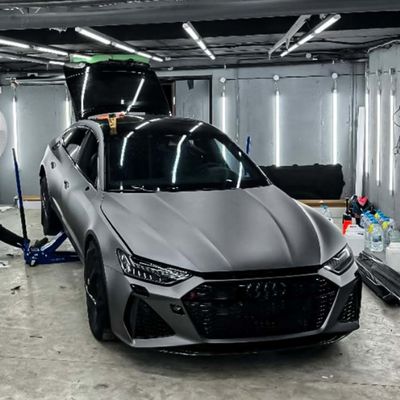 TPU Colour Changing Wrap Matte Tungsten Steel Paint Protection Modern Design