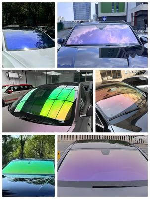 High Transmittance 99%UVR Chameleon Window Film PET Material High Precision