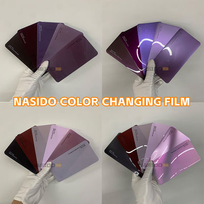 Car Color Changing Film Nasido Pink Purple Color TPU PPF Self-healing Car Wrap Film