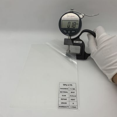 Waterproof TPU PPF Film 7.5mil Decoration PPF Paint Protection Film TPU-C75