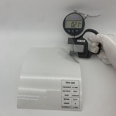 UV Proof TPU PPF Film 8.5mil High Accuracy Transparent Car Film Decoration S85