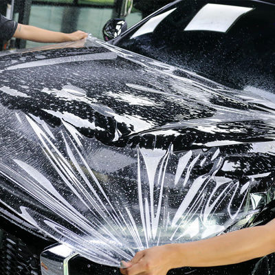 Weather Resistance TPU PPF Film 9.5mil Auto Paint Protection Film High Brightness