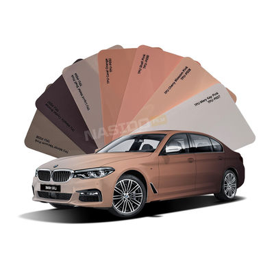 Scratch Resistance UV Protection Pink Color Wrap Film 7.5 Mil  Thickness