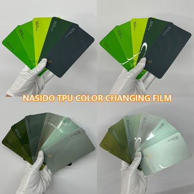 Infrared proof Green Series Color Wrap Film For Car Body Color Changing Film