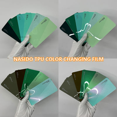 190.5μm Green Series Color Change Wrap Film TPU Car Paint Protection Film