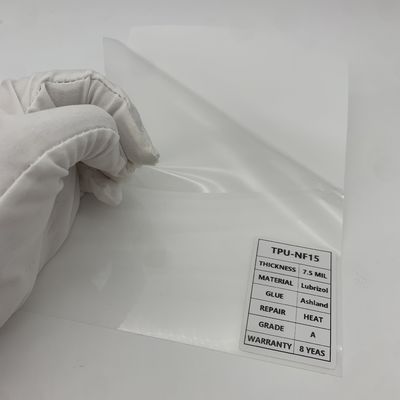 Anti UV TPU PPF Film 8.5mil Transparent Car Tint Water Resistant TPU-NF15