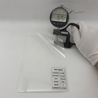 Weather Resistance TPU PPF Film 9.5mil Auto Paint Protection Film High Brightness