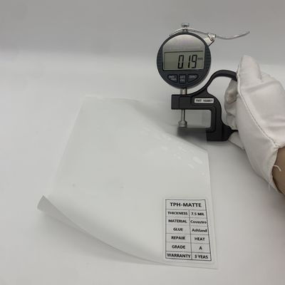 Matte TPU PPF Film 7.5mil Heat Healing Auto Paint Protection Film Corrosion Resistant TPU-Matte