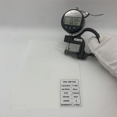 7.5mil Clear Paint Protection Film NASIDO TPU-NF15S Easy Maintenance