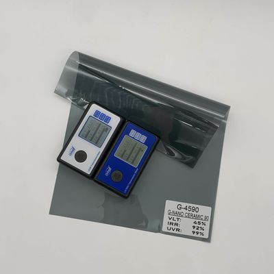 G-4590 Nano Ceramic Film Car Window Protection Anti-uv Light Blue Heat Rejection