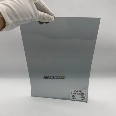 G-4590 Nano Ceramic Film Car Window Protection Anti-uv Light Blue Heat Rejection