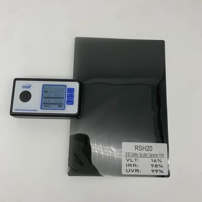 4MIL Nano Ceramic Film with PET80%+Glue imported20% and 18.7% VLT for Car Window Tinting