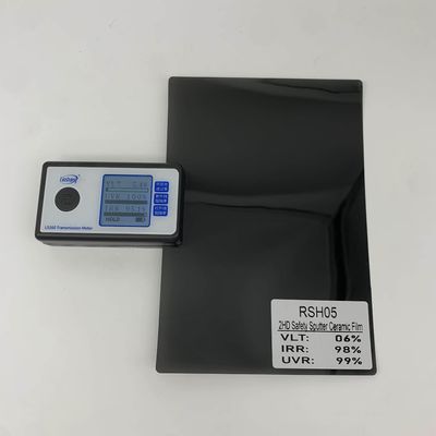 4MIL Nano Ceramic Film 6% VLT 99% UVR IRR Black