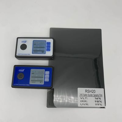 4MIL Nano Ceramic Film with PET80%+Glue imported20% and 18.7% VLT for Car Window Tinting