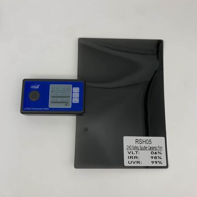 4MIL Nano Ceramic Film 6% VLT 99% UVR IRR Black