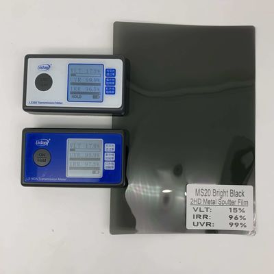 NASIDO MS20 Silver Metalized Window Tint Metal Sputtering Heat Rejection