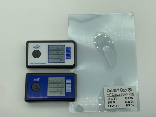 Constant Color 80 2mil Car Insulation Film VLT80% Easy Maintenance And Removal